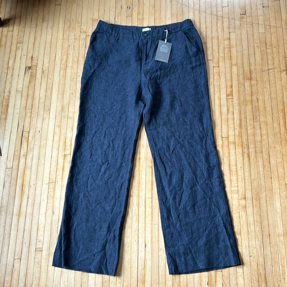 Wide Leg Linen Garnet Hill Pants